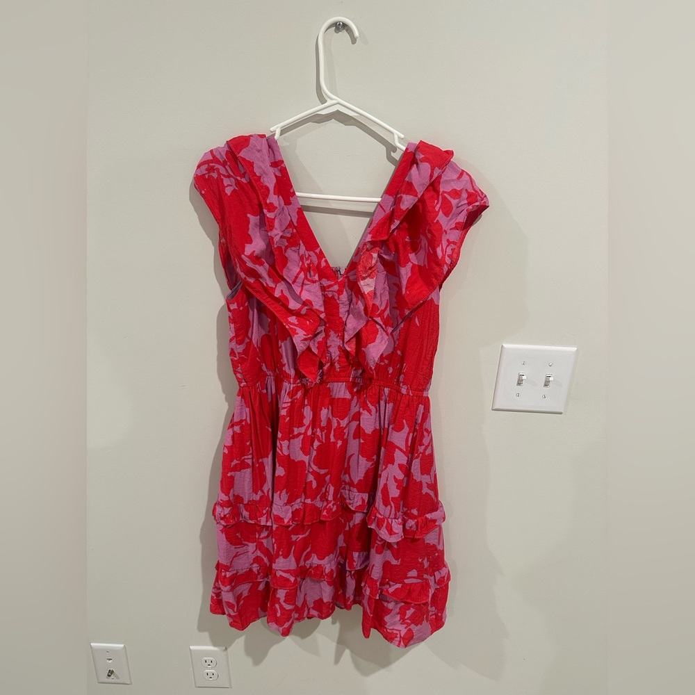 TCEC Red and Pink Dress